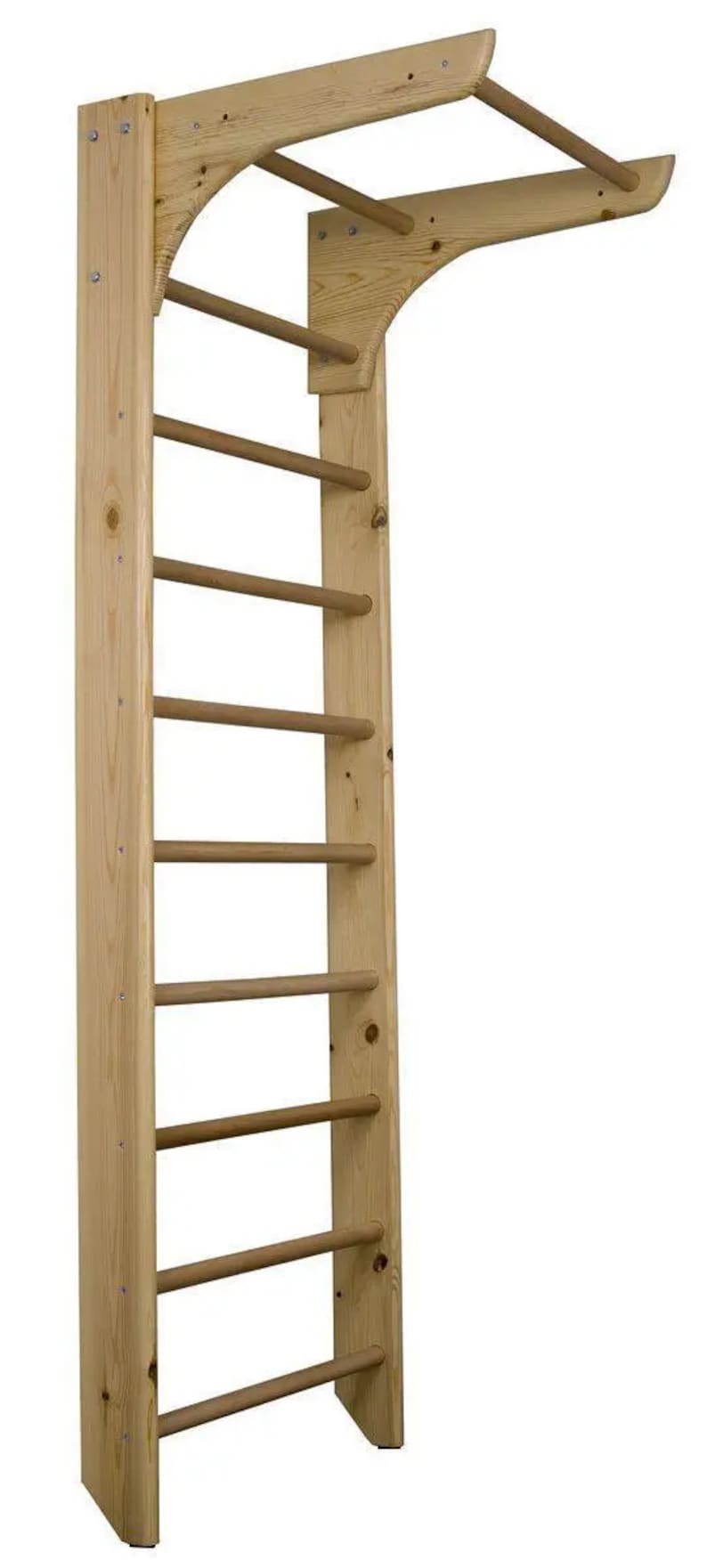 Wall Bars Wooden Swedish Ladder Home Gymnastic Wood Home Gym Etsy