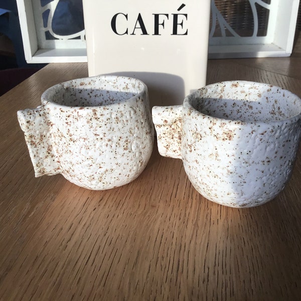 Tasse à café,céramique émaillée originales