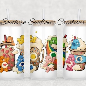 Care Bears 16 oz. Flip-Straw Travel Cup - Entertainment Earth