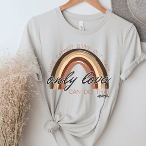 Only Love Can Do That MLK Quote Women's Shirt Racial - Etsy