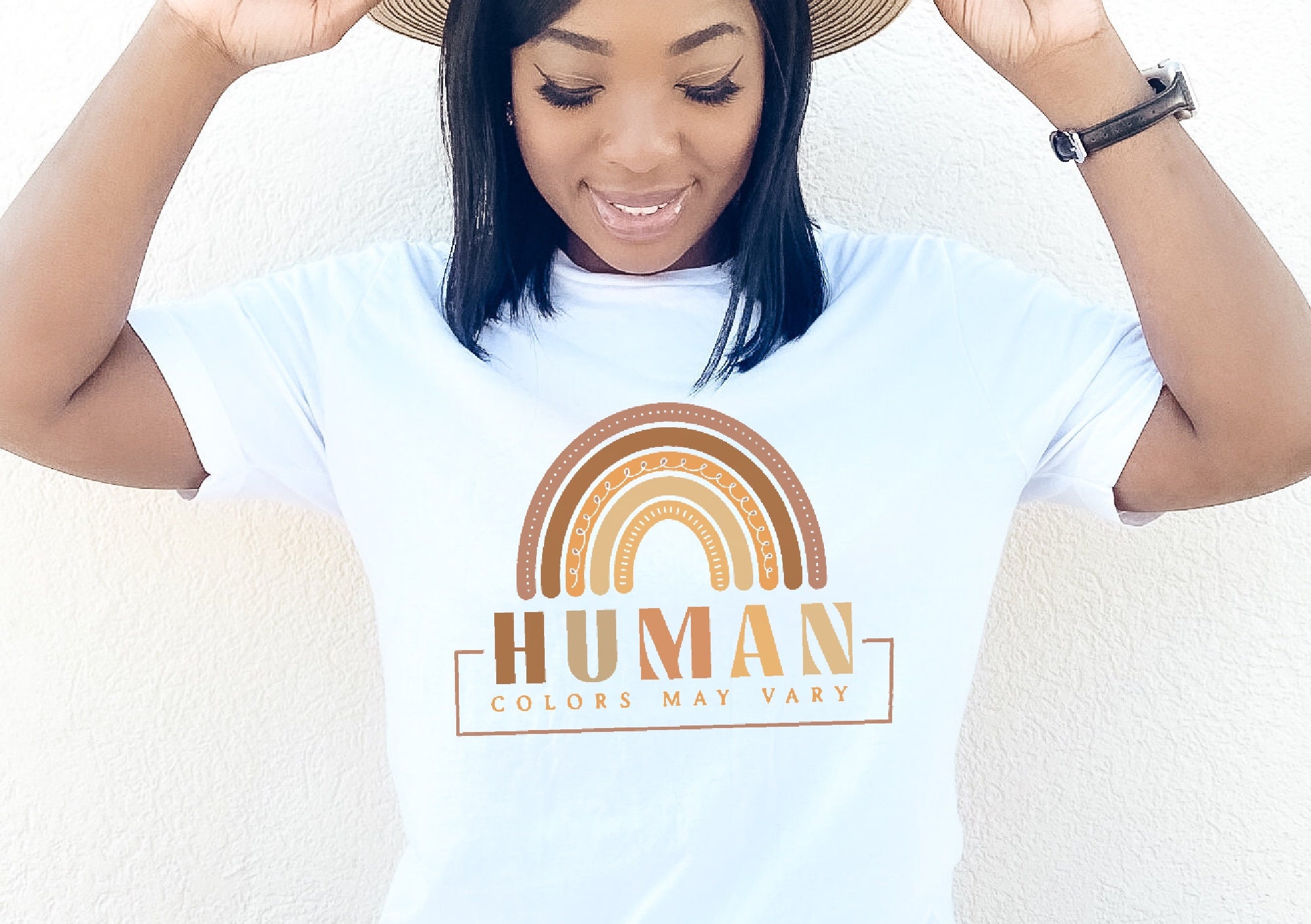 Human Colors May Vary Black History Month MLK Jr Day Etsy