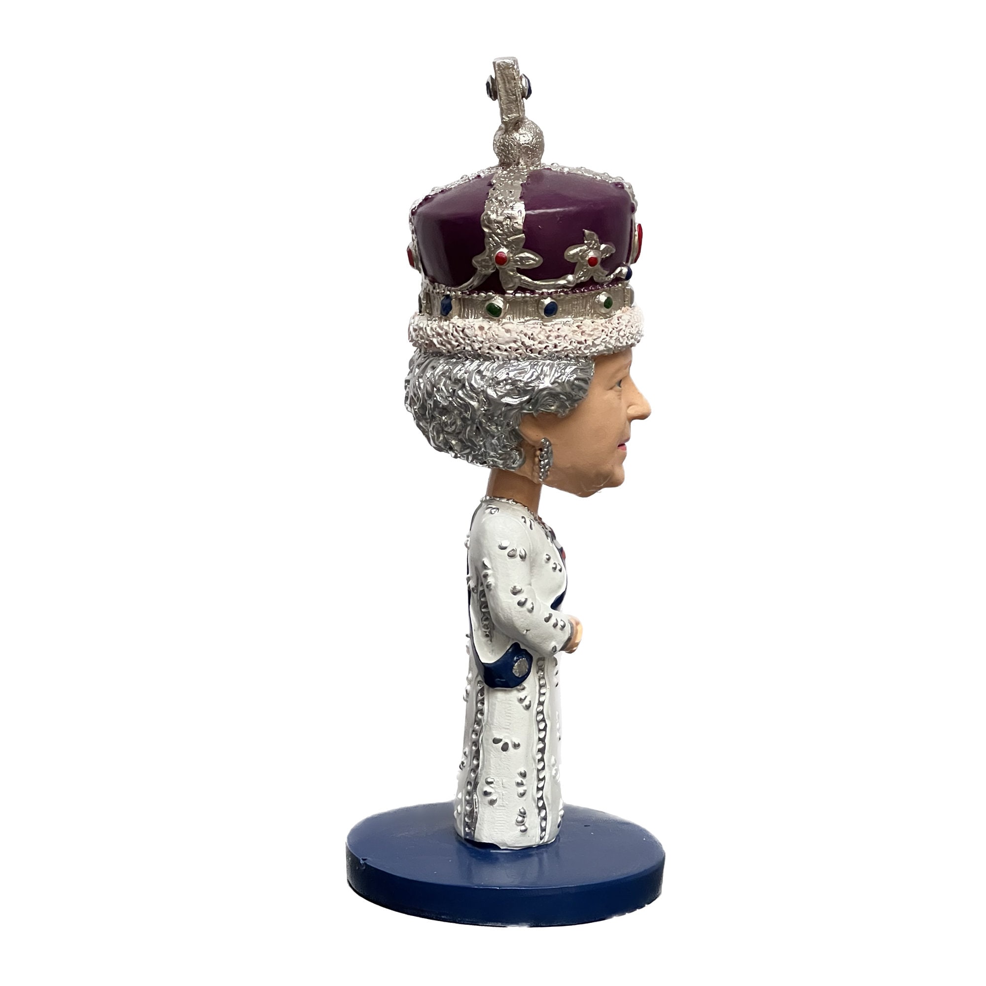 Queen Elizabeth II Bobblehead Hand Crafted Queen Souvenir Etsy
