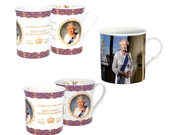Celebrate The Life of Queen Elizabeth II 1926-2022 Commemorative Coffee Mug - A Memorable Souvenir for Home Decor and Collection