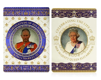 Royal Fridge Magnets: Commemorative Memorabilia of Queen Elizabeth II and King Charles III Coronation Decorative Souvenirs Home Decor Gifts