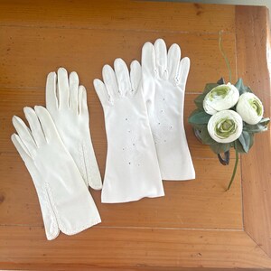 Ladies White Cotton Gloves - Etsy