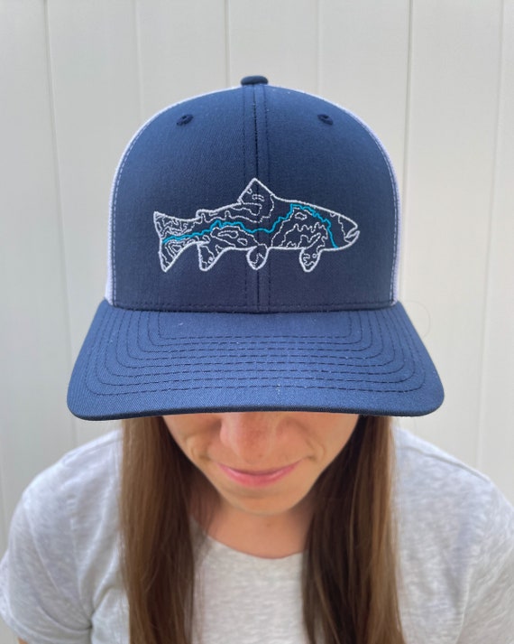 Blue, White, Montana Hat, Blackfoot River, Fly Fishing