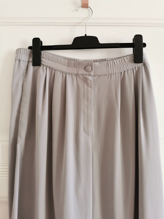 Vintage trousers, 1980's Jean Claire grey pants, … - image 8