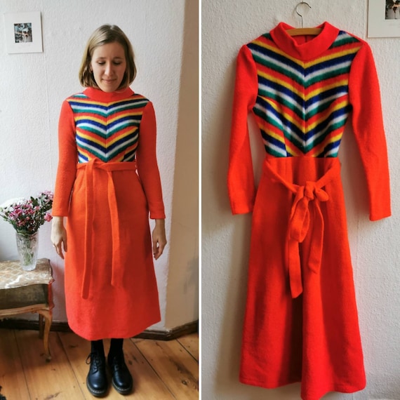 Vintage 70's winter dress