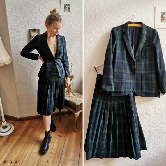 70's Betty Barclay vintage Set, Blazer and skirt