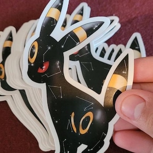 Hemelse Umbreon gestanst sticker