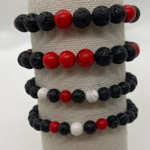 Peloton inspired essential oil bracelets