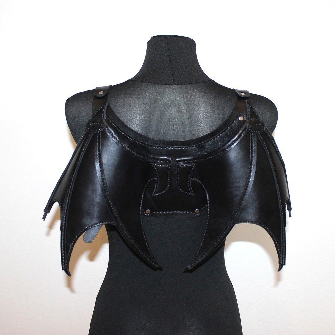 【dance with dragon】MAT FAKE LEATHER トート Leather Dragon Wings - Etsy