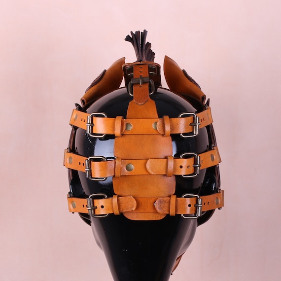 ユニコーンの革製マスク、馬の頭巾 - Etsy 日本