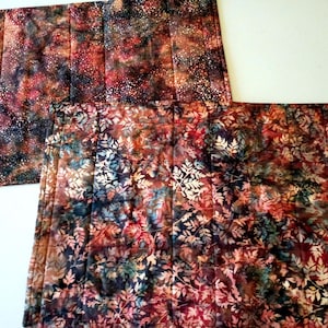 AUTUMN 100% Cotton Batik Placemats