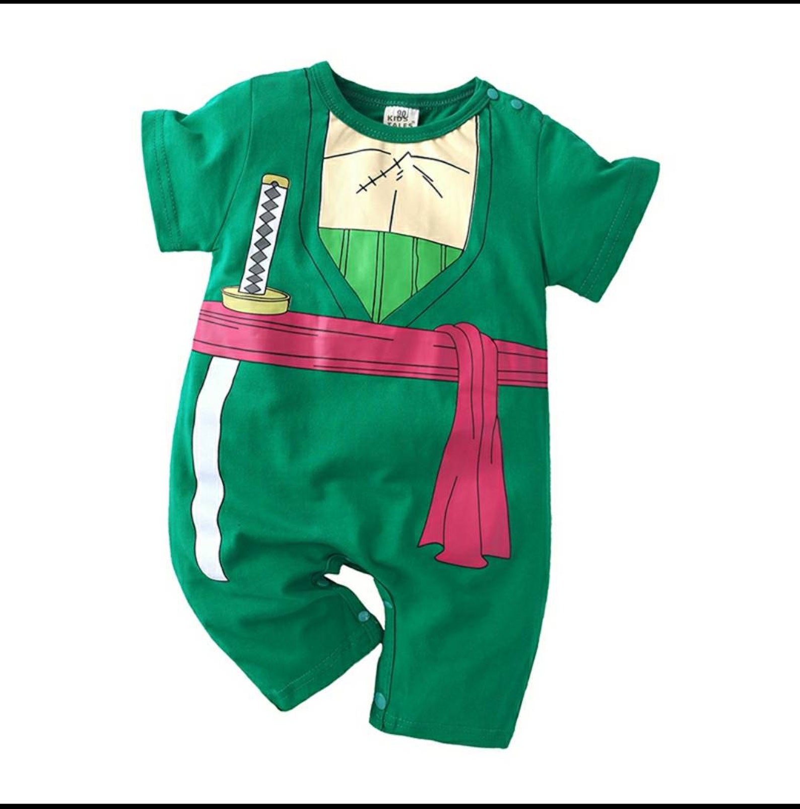 Une pièce Roronoa Zoro bébé cosplay porter Onesies Etsy