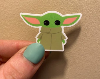 The Yukon Co Baby Yoda Sticker Vinyl Sticker