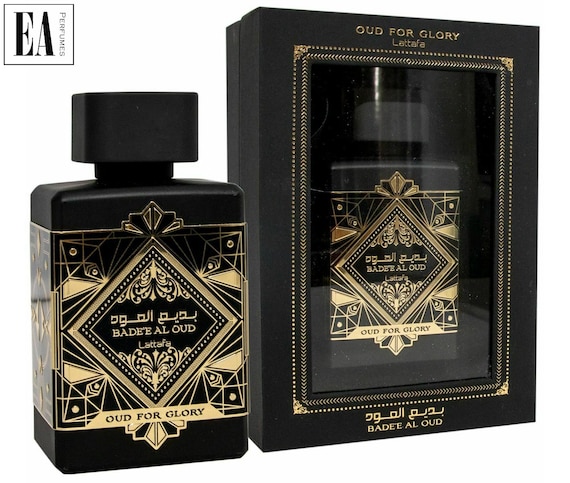 Badee al Oud Lattafa Perfume 100ml Men Women Perfume EDP Wood Oud Perfume  Bottle