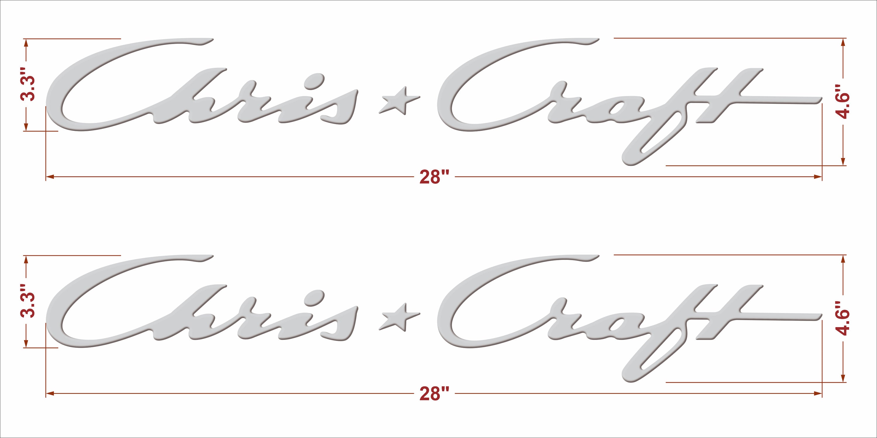 5+ Chris Craft Emblem