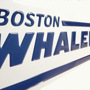 Boston Whaler Boat Emblem Domed Boat Decals Stickers (Set)