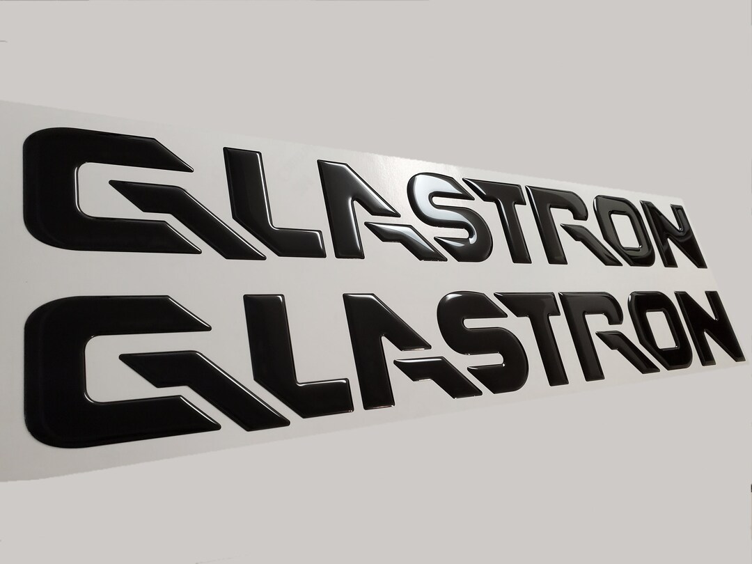 CONROY By Glastron Racing Vinyl Decal Boat Stickers, Set Of 2, 10\" X 3.5