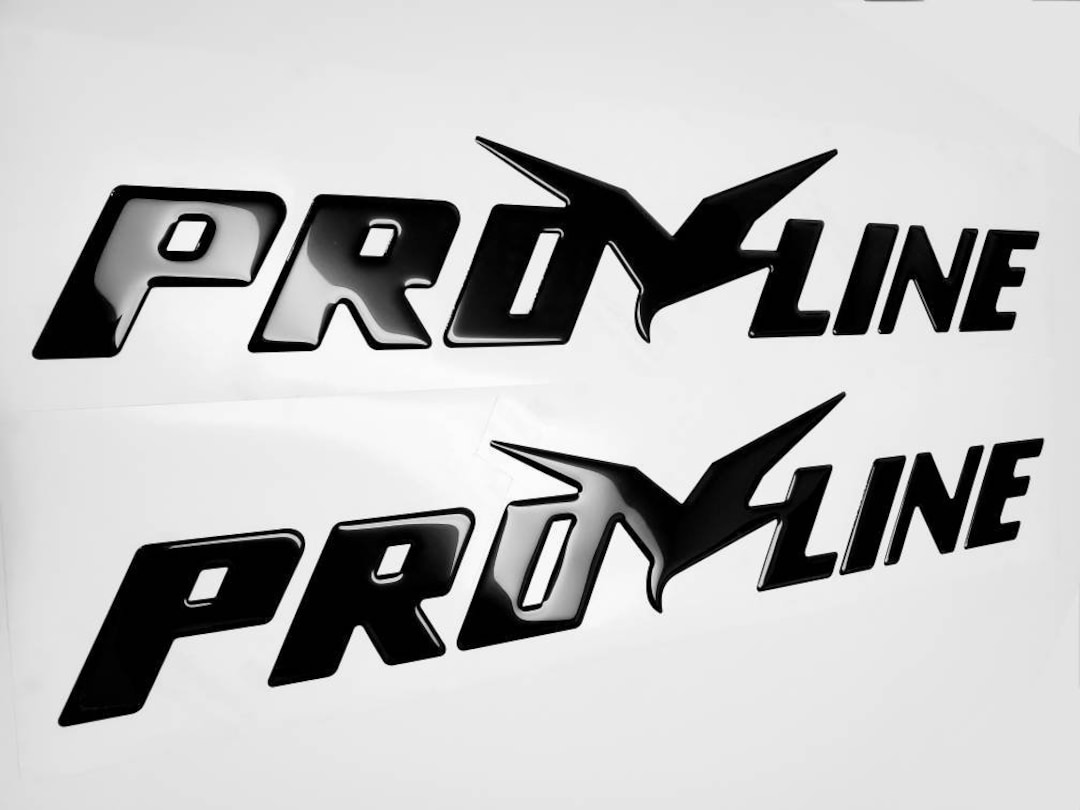 Pro Line Boat Emblem Domed Decals Stickers set Etsy