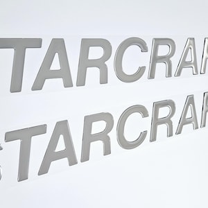 Starcraft Emblem Domed Decals Stickers (Set)