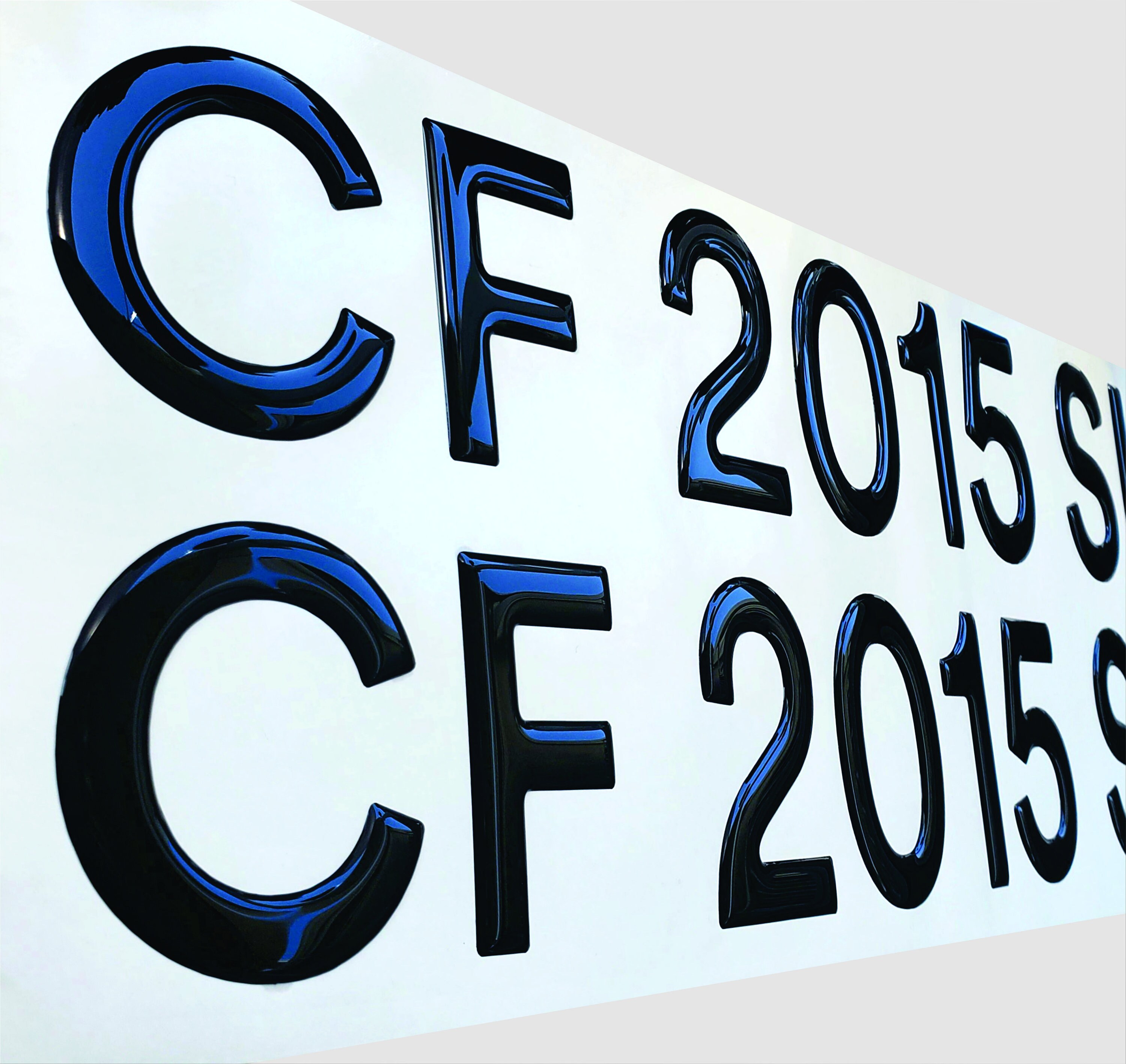 Boat Registration Numbers Decals Stickers Domed set Etsy