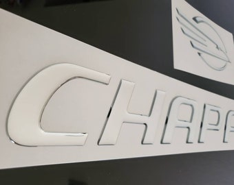 Chaparral Boat Emblem 32" Domed Decals Stickers (Set of two)