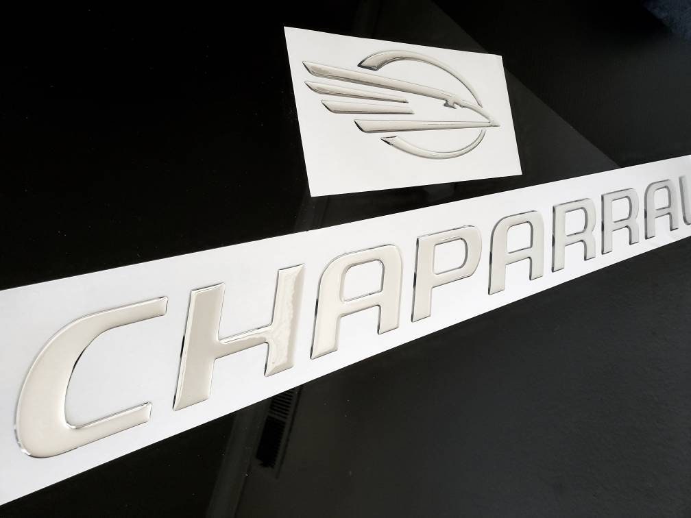 CHAPARRAL LOGO FLAG 12 X 18 BLACK OR BLUE SILK SCREENED ( ON BOTH SIDES  )*In Stock & Ready To Ship!