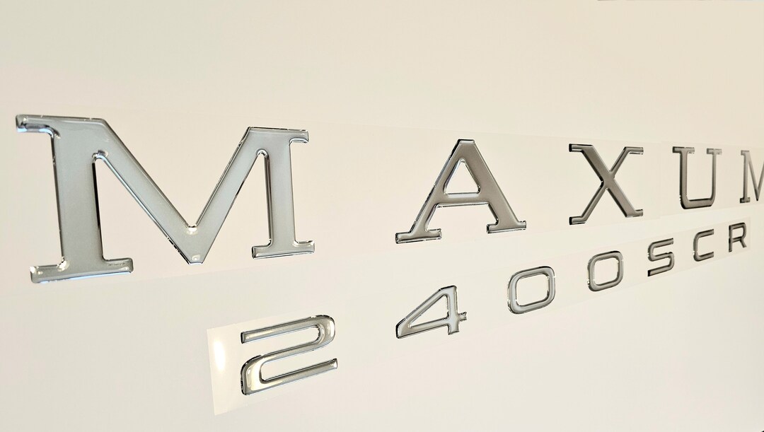 Maxum Boat Emblems Domed Decals Stickers set Etsy