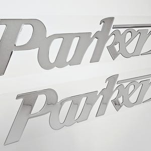 Parker Boat Emblem Domed Decals Stickers (Set of two)