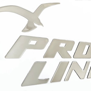 Pro Line Emblem Domed Decals Stickers (Set)