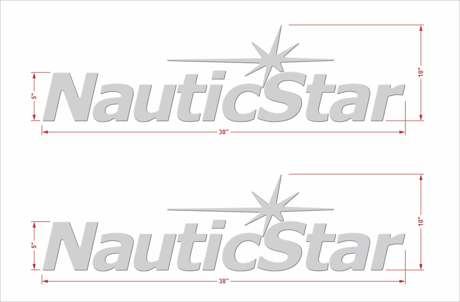 Nauticstar Emblem Domed Decals Stickers (set of Two) - Etsy