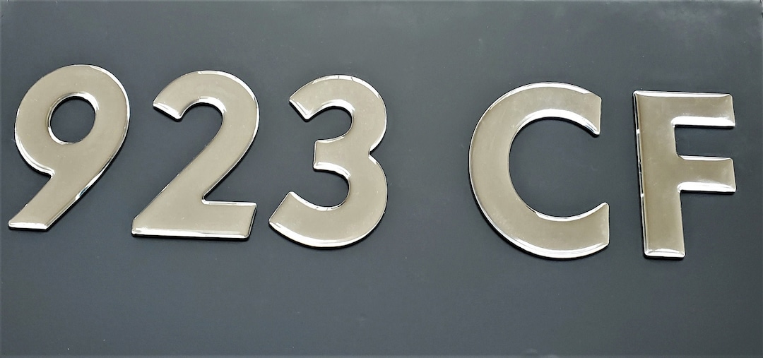 Custom Boat Registration Numbers Raised Domed Decal set Etsy