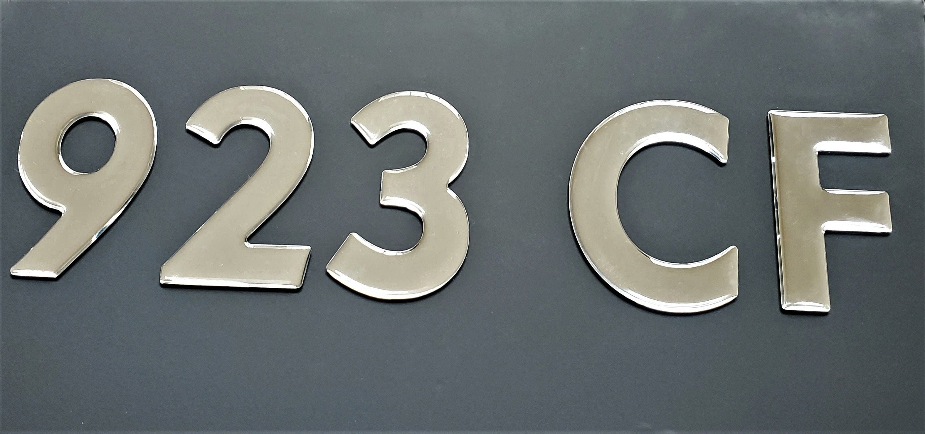 Custom Boat Registration Numbers Raised Domed Decal set Etsy