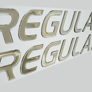 Regulator Boat Emblem  Domed Decals Stickers (Set)
