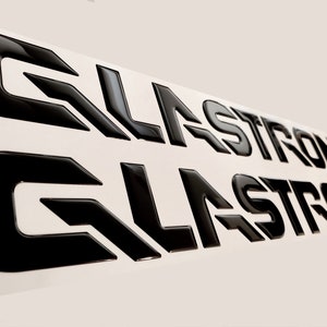 Glastron Boat Emblems  Domed Decals Stickers (Set)