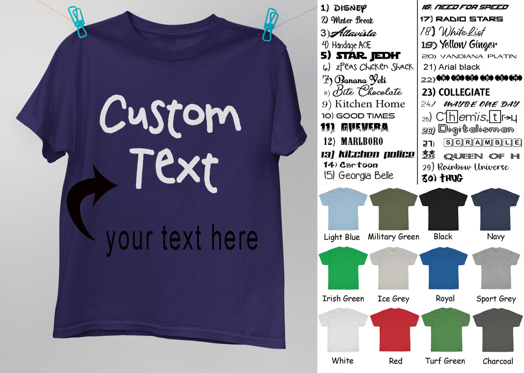 Custom Shirt Personalized Shirts Customized Shirt Etsy UK