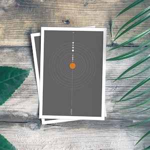Carte solaire de salutations