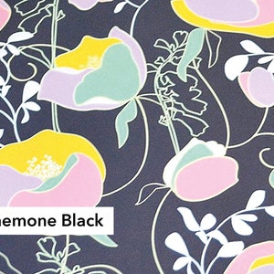 Flor de anêmona - papel de embrulho - Duas opções de design disponíveis