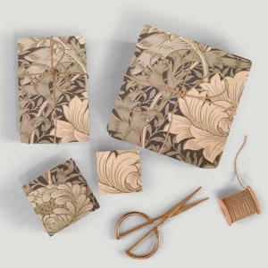 Carta da regalo con crisantemo di William Morris