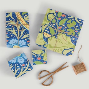 William Morris Tomitit - wrapping paper