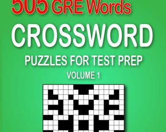 GRE-ordförrådskorsord: Testförberedelse (PDF-nedladdning, 150 pussel, endast för personligt bruk)