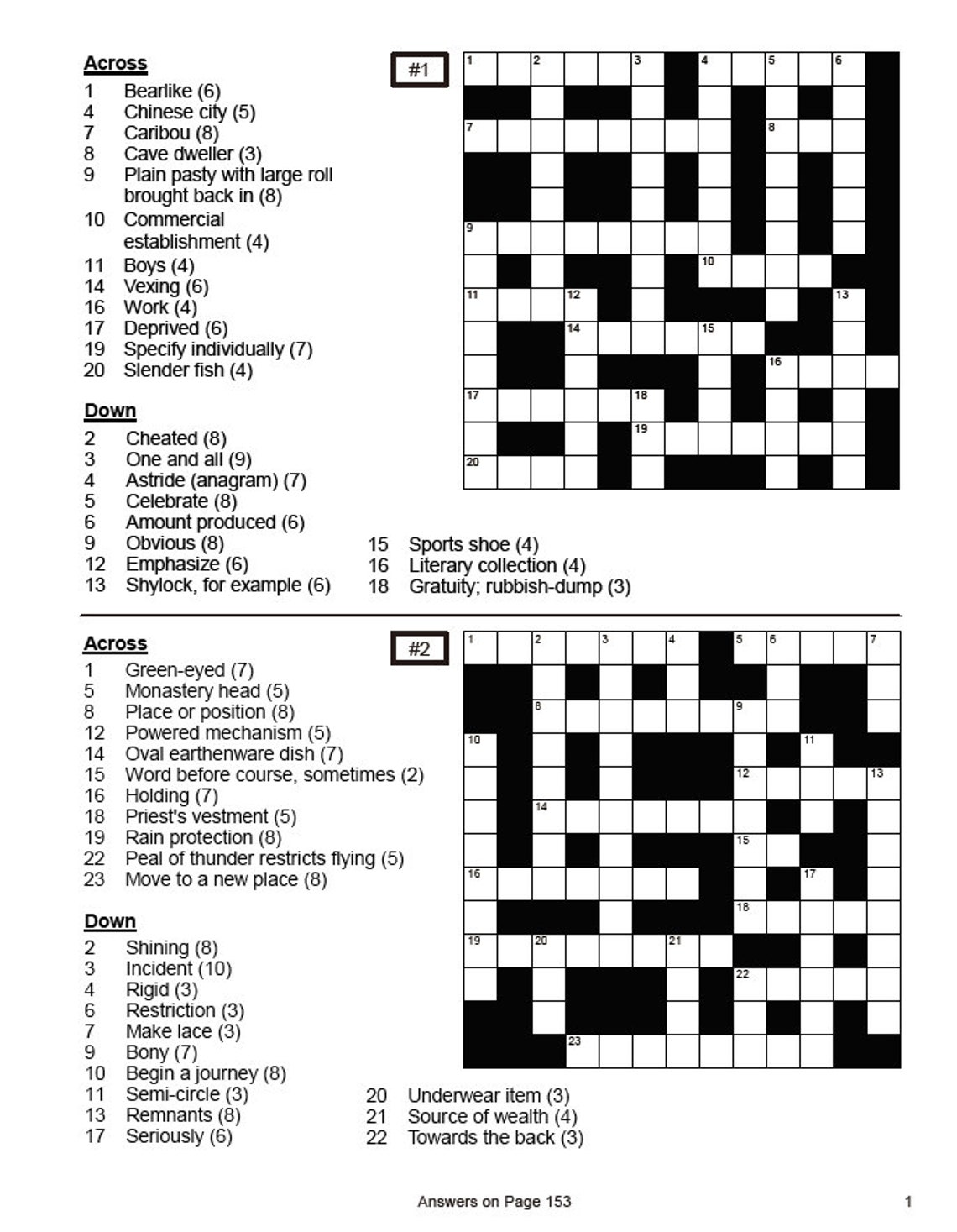 pay a quick visit crossword puzzle