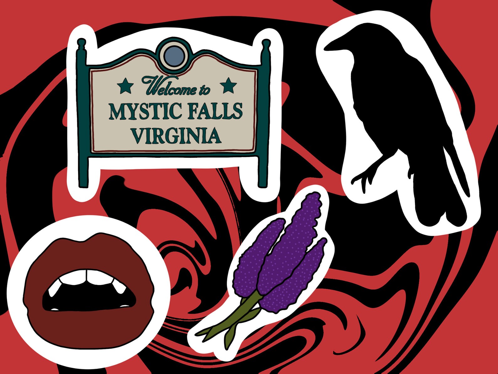 The Vampire Diaries Item Bundle Etsy