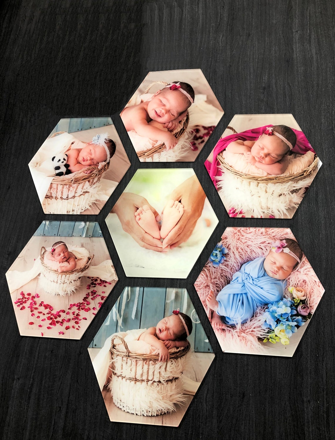 Personalised Photo Wall Tiles Acrylic Photo Tiles Etsy