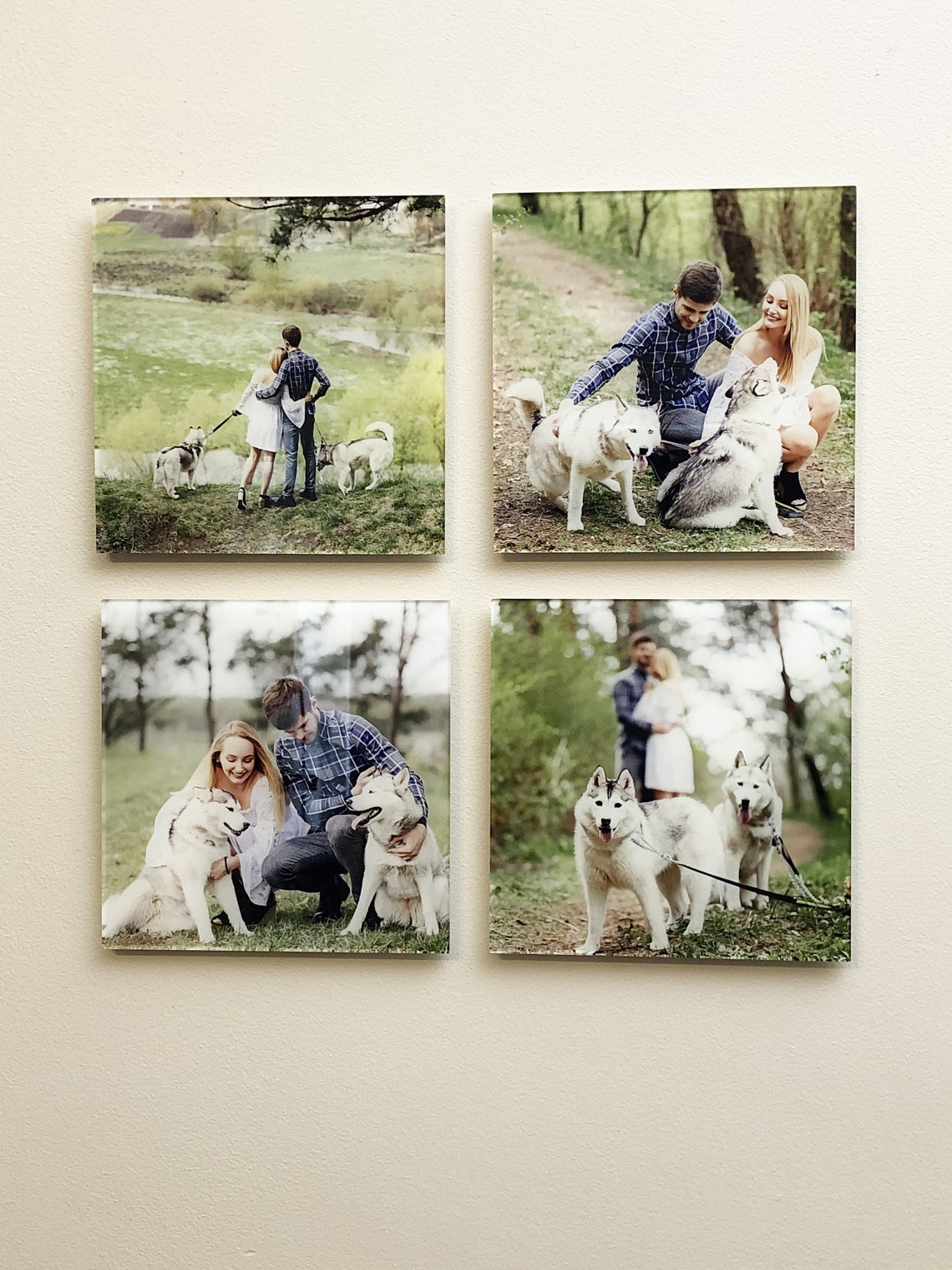 Personalised Photo Wall Tiles Acrylic Photo Tiles Etsy