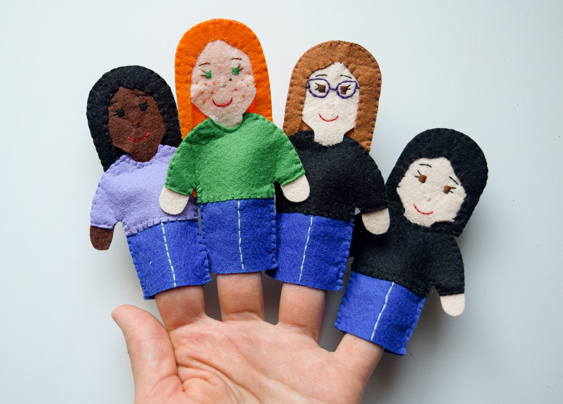 personalized hand puppets