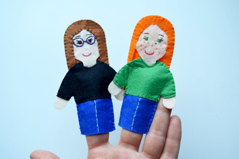 personalized hand puppets