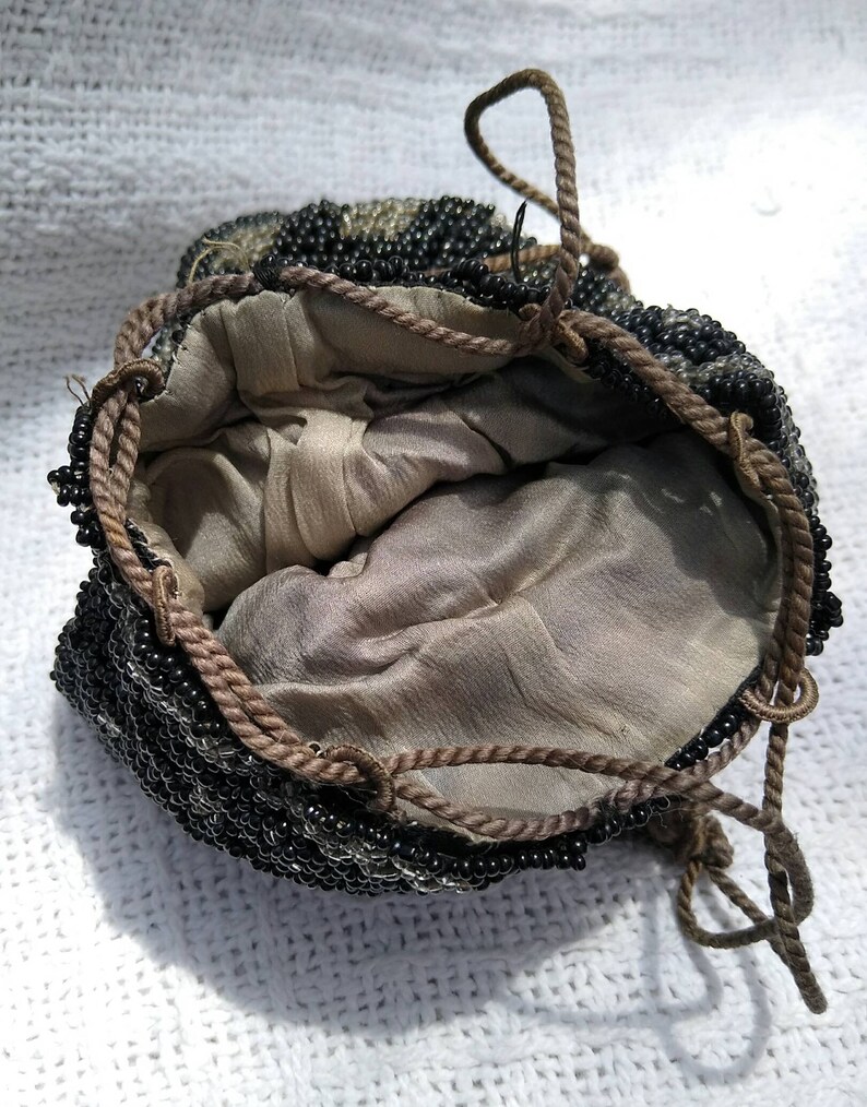 1910's Victorian Mourning Purse image 3